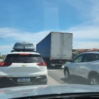 BR 101 tem filas e lentidão no sentido litoral