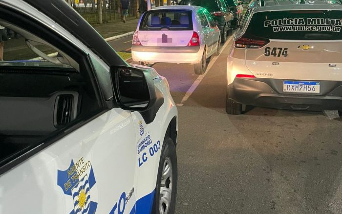 Para piorar a situação, ele fugiu do local e teve o carro apreendido (Foto: Divulgação/GMBC)
