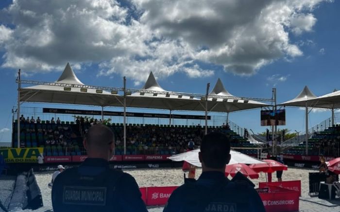 Confusão foi na Arena na Meia Praia (Foto: Divulgação GMI)