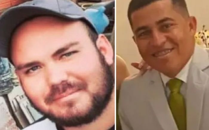 Paulo e Vitor são as vítimas fatais da batida entre caminhão-baú e uma Saveiro (Foto: redes sociais)