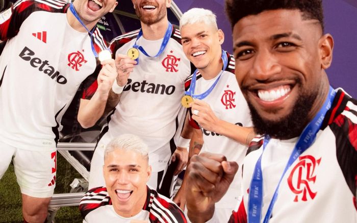 Rubro-Negro chega embalado após vitória sobre o Cruz Azul (Foto: Divulgação/Flamengo)