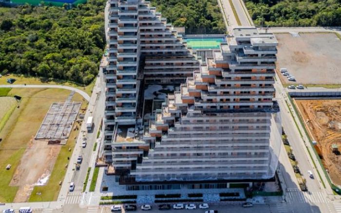 Passagem do ciclone pela região motivou o adiamento da corrida (Foto: Divulgação)