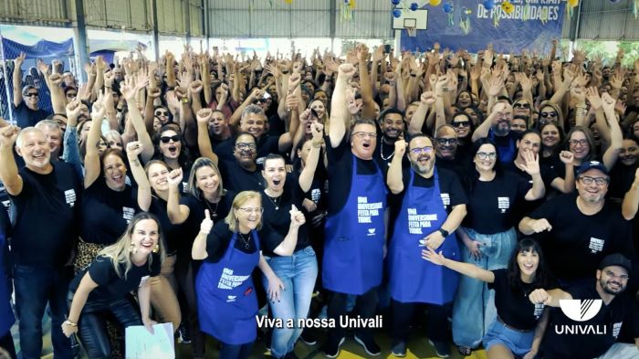 Vídeo reúne colaboradores, artistas da casa e marca os oito anos de gestão de Valdir Cechinel Filho (Foto: Divulgação/Univali)