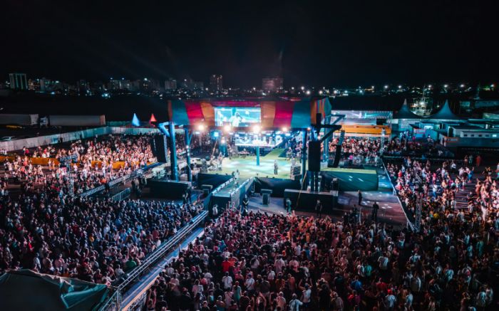 Sistema de reconhecimento facial ajudou a identificar foragido em evento (Foto: Divulgação)