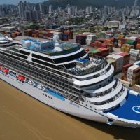 Itajaí vira a primeira parada do Brasil para turistas de cruzeiros