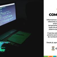 Novo sistema da prefeitura com app fora do ar