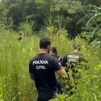 Imagens da Polícia Civil mostram onde corpo de Isabela foi enterrado pelo pai