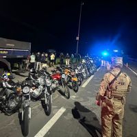 PRF acaba com “racha” e “rolezinho” na BR 101