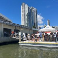 Primeiro embarque internacional em cruzeiro faz história em Balneário Camboriú