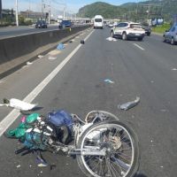 Acidente mata homem na Antônio Heil