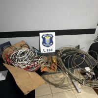 GM pega homem no flagra furtando fios no Ariribá