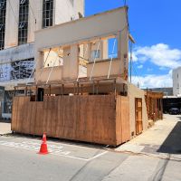 Fachada de antigo comércio vai ser preservada em demolição