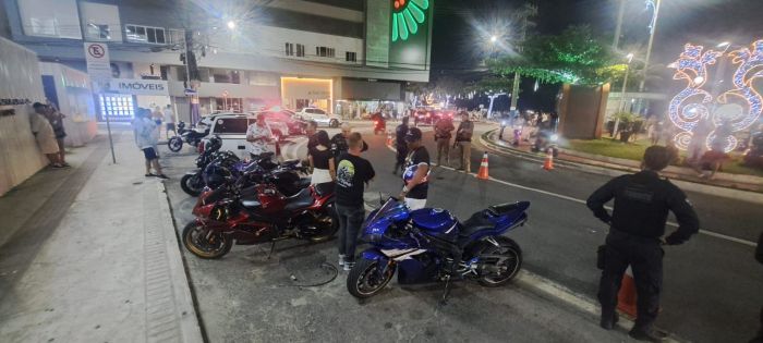 Fiscalização aconteceu em frente à praça Tamandaré (Foto: Divulgação)