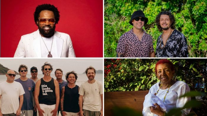 Palco tem atrações todos os dias a partir das 19h