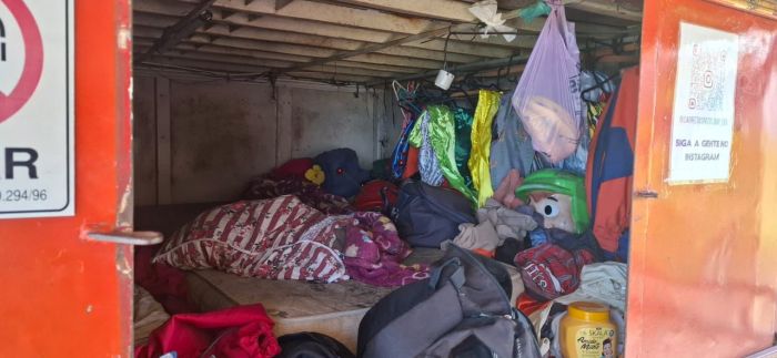 Quatro jovens de Minas Gerais foram resgatados pela PM ao chegarem em Navegantes