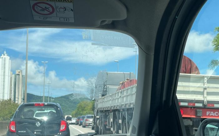 A BR 101 está livre na região