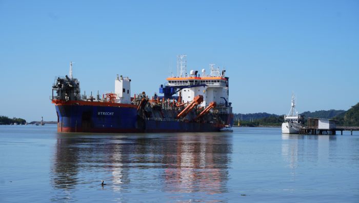 Contrato atual de dragagem vence em 15 de fevereiro (Foto: Arquivo)