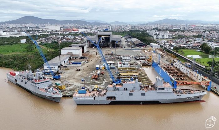 Com o novo navio, estaleiro atinge auge da produção em Itajaí