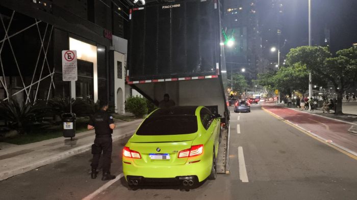 Agentes apontaram alteração no escapamento e recall pendente