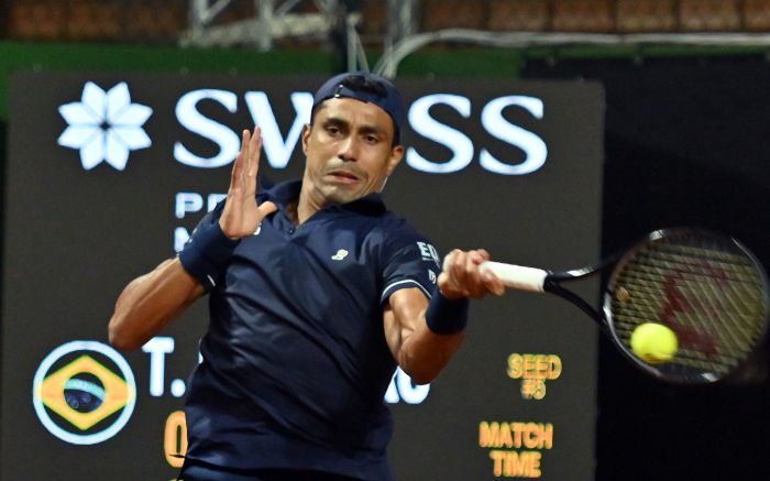 Número 2 do Brasil, Thiago Monteiro morou cinco anos em Itajaí (Foto: João Pires/Fotojump)