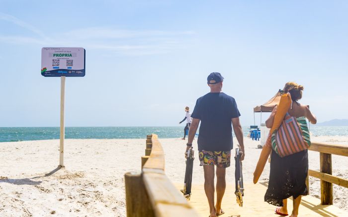 Levantamento é feito semanalmente pelo Instituto do Meio Ambiente de SC (Foto: Jonatã Rocha/ Secom GOVSC)