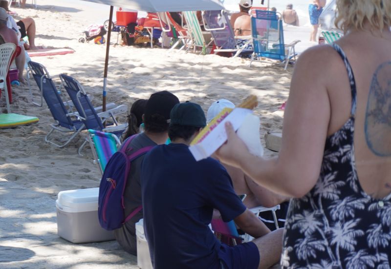 Observe a higiene e refrigeração dos produtos feitos na rua 