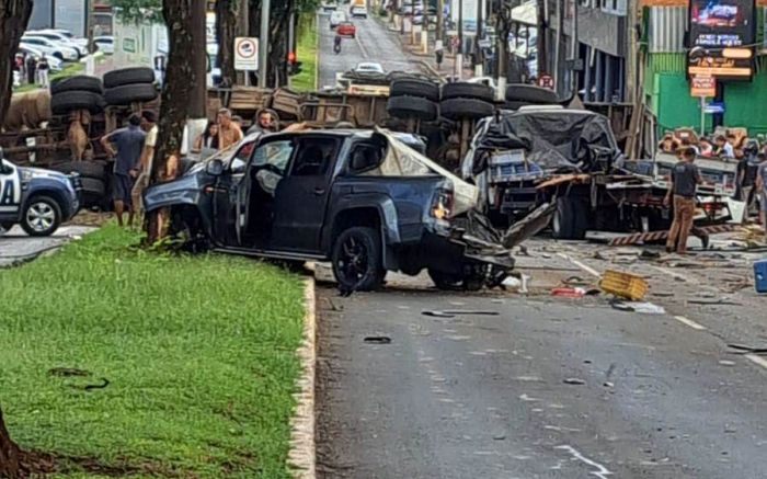 Caminhoneiro alegou que caminhão “andou sozinho”