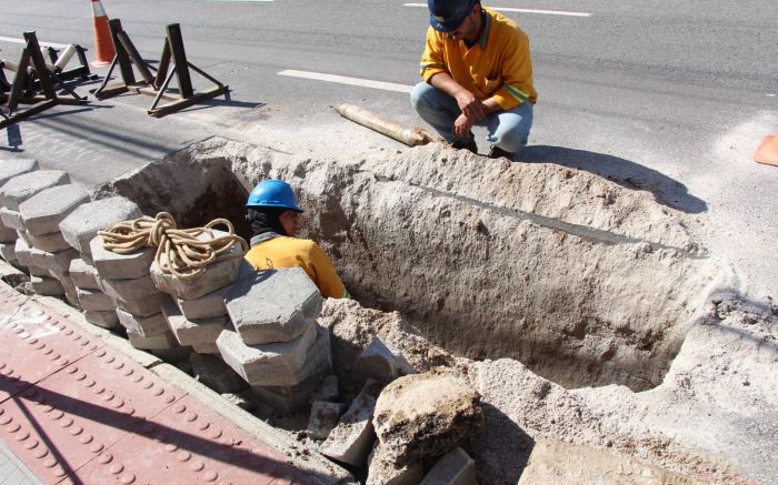 Obras usam técnicas de baixo impacto para reduzir transtornos no dia a dia (Foto: Divulgação)
