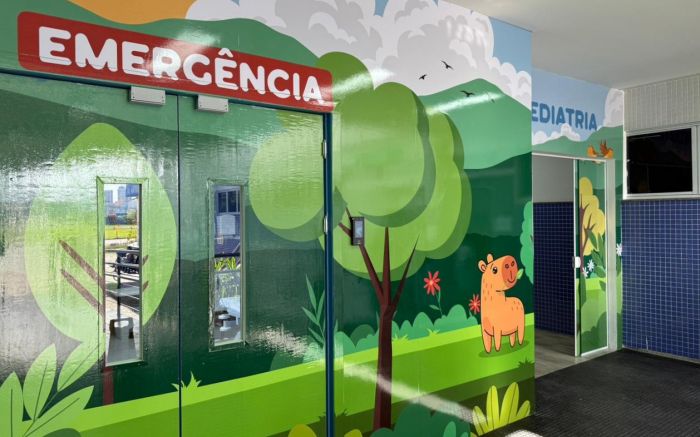 Espaço com decoração e brinquedos é dedicado ao cuidado integral da saúde infantil