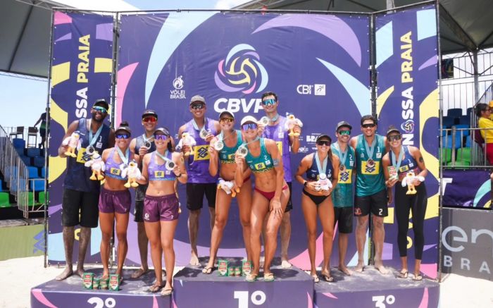 Competição rolou por cinco dias na Vila do Vôlei (Foto: Maurício Val/CBV)