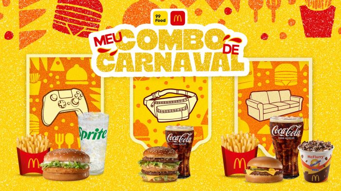 Combos especiais estão disponíveis até 18 de fevereiro somente no app da 99Food (Foto: Divulgação)