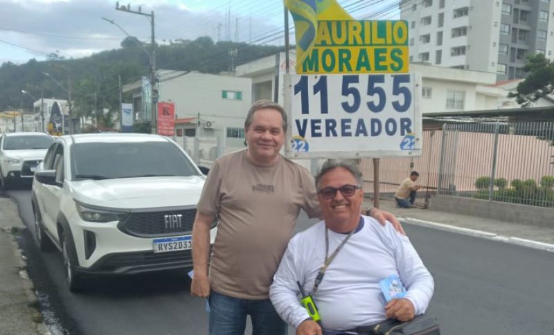 O vereador e candidato à reeleição à piramidal casa do povo, Maurílio Moraes (PP), fez uma visita de cortesia ao JC (foto: divulgação)