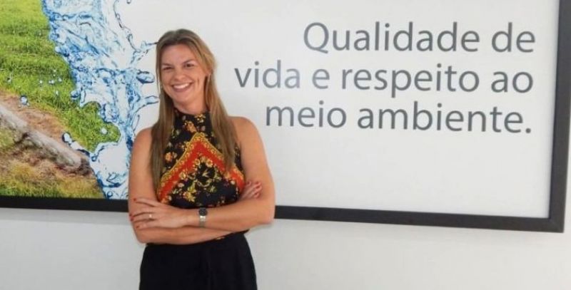 A engenheira civil e sanitarista Roberta Maas dos Anjos será empossada como presidente do Sindicato dos Engenheiros da Santa & Bela Catarina (Senge-SC) (foto: divulgação)