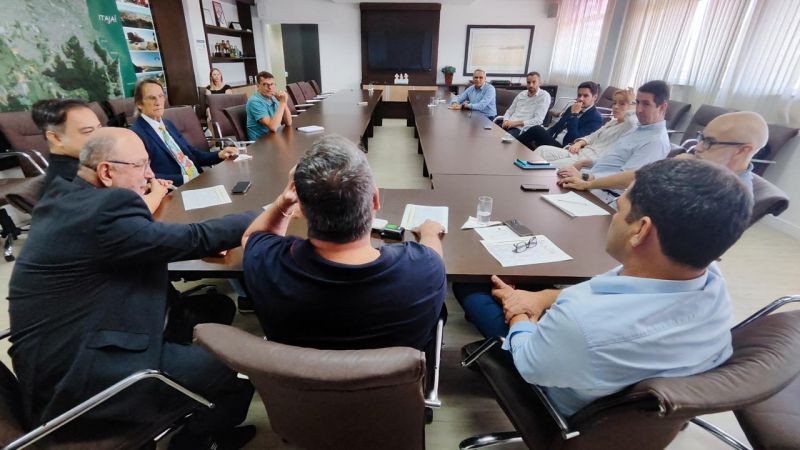 Começou a transição em Itajaí e o tema principal foi a situação caótica da Saúde. Na semana que vem, devem ser anunciados de forma oficial nomes de bagrões do futuro governo Robison Coelho (PL) (foto: divulgação)