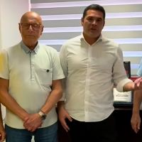 Visita de Amin e Bellini ao prefeito