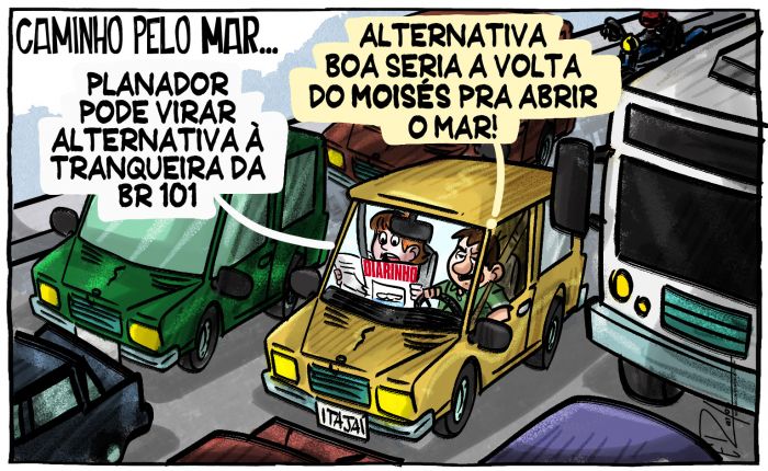 Caminho pelo mar