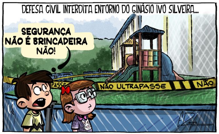 Ginásio Ivo Silveira interditado
