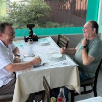 Almoço com “melhor do mundo”