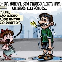 Dia mundial sem tabaco e cigarro eletrônico