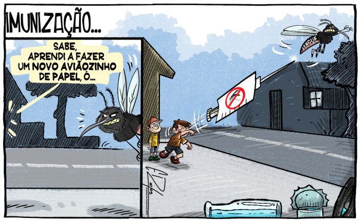 Imunização contra a dengue