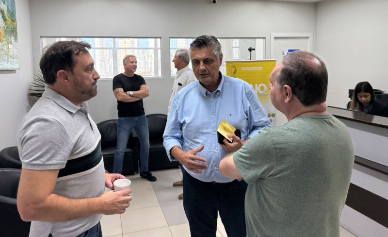 Vá com Deus! Vice-prefeito de BC e chefão do MDB, Nilson Probst, diz que situação do vereador Marcelo Achutti é insustentável na sigla e que ele pode sair de boa (foto: divulgação)