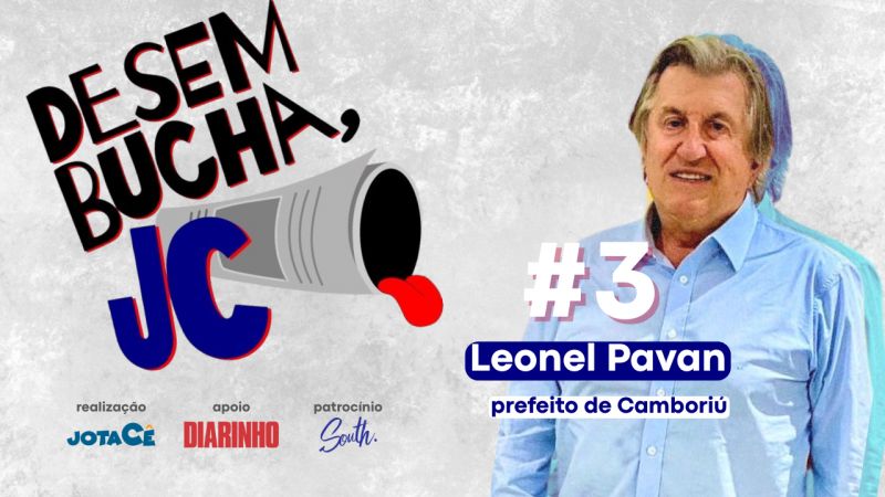 Quinta-feira tem o Desembucha JC com o ex-tudo, prefeito de Camboriú, Leonel Pavan (PSD) (foto: divulgação)