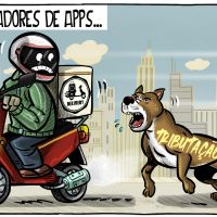 Tributação para trabalhadores de apps