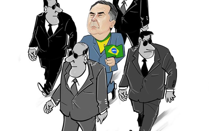 Confiante na canetada