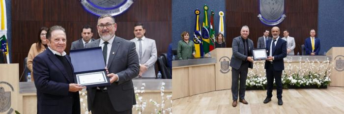 Homenageados da piramidal