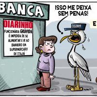 Funcionária gravida impedida de ir ao banheiro em supermercado em Itajaí
