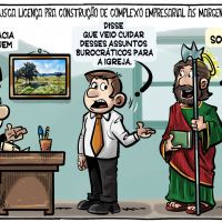 Igreja católica busca licença pra construir de complexo empresarial
