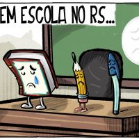 Crime em escola no RS