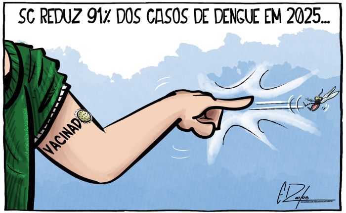 SC reduz casos de dengue em 2025