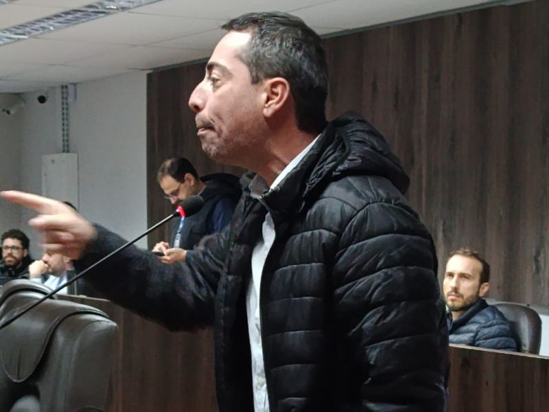 O vereador de BC, Marcelo Achutti, o Quero-Quero (MDB), tem pico de pressão e avisa que a pressão pra cima do governo vai subir (foto: divulgação)